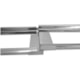 Grelha Com Porta Grelha Inox 304 Mozaik 100cm - 2aa73c55-87c3-415b-9be6-6caed1575247
