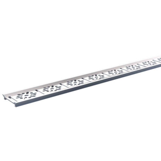 Grelha De Alumínio Anodizado Top100 Top Max 3m - Imagem principal - 072e5ee0-4c04-4a73-9c40-19213c396319