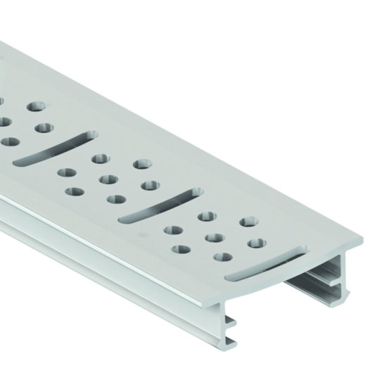 Grelha De Alumínio Top35 Anodizado Top Max 2m  - Imagem principal - e7a671ec-dd50-4506-b0c7-f9a71faee88c