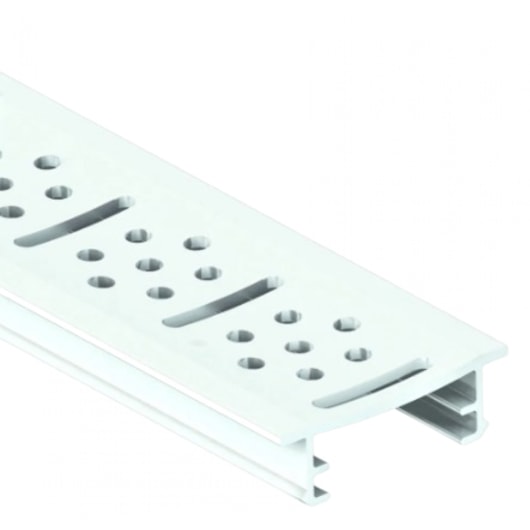 Grelha De Alumínio Top35 Branco Top Max 1m  - Imagem principal - 0fb35fd9-4312-410d-9d3f-2613fee14a9a