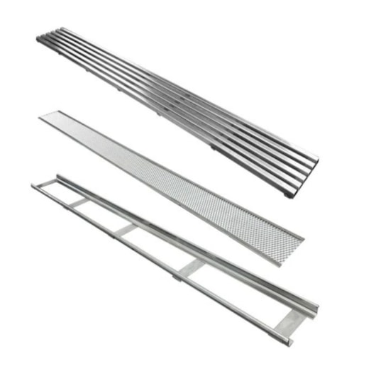 Grelha Externa Em Inox 304 Seis Mozaik 10x100cm - Imagem principal - edecae05-f1fe-46d2-99a5-fd05bf8938dd