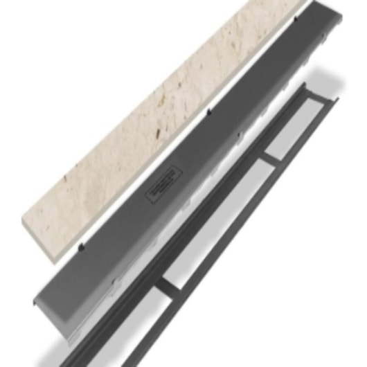 Grelha Externa Oculta Em Inox 304 Mozaik 5x100cm - Imagem principal - 0d0816fb-8c18-4cc7-b4a2-343bafd8a9b5