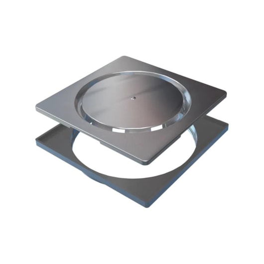 Grelha Linear Novii Abre Fecha Escovado Linear 15cm - Imagem principal - 9482f177-f16b-490b-9ab4-5a95b52378b0