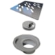Grelha Para Caixa Sifonada Quadrada Em Aço Inox Polida Linear 10x10cm - 72221596-76e3-4015-902e-fbcce3b04461
