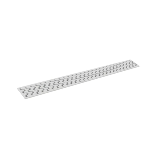Grelha Para Ralo Linear Branco Amanco 50cm - Imagem principal - 19e7ee0a-2d07-48fb-9d54-0fe13d10f887