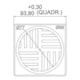 Grelha Quadrada 1790 C19 Inox Lorenzetti 10cm - ffdfb0a8-edb6-44f6-9f4e-26520e96e9ca