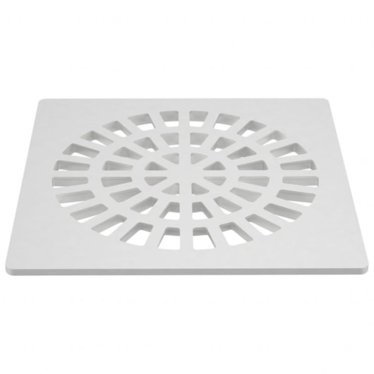 Grelha Quadrada Branca Fortlev 10cm - Imagem principal - a1baf25b-e592-4401-8a69-bb5ab3c81c56