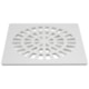 Grelha Quadrada Branca Fortlev 15cm - 9b483177-4bcf-4ec5-a378-fbc6066dc808