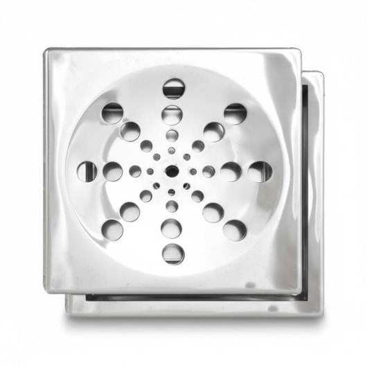 Grelha Quadrada com Fecho Caixa Romar 15cm - Imagem principal - 230b3ab1-06fc-4937-822d-ba78d470dd21