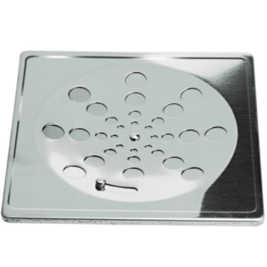 Grelha Quadrada Com Fecho  Com Caixilho  Inox Fani - Imagem principal - f832c3d6-d331-4fe4-9346-e03438ce2b9f