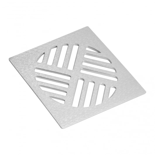 Grelha Quadrada De Alumínio N14 Para Caixa Sifonada 100mm Amanco - Imagem principal - 1c41d5eb-5732-47d2-ba5f-e4116b1ac676