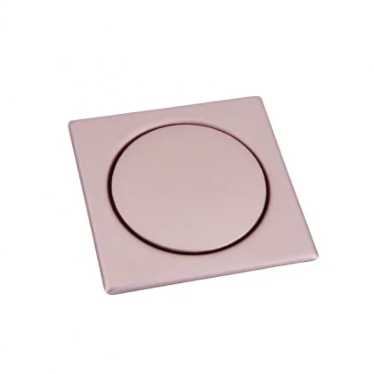 Grelha Quadrada De Pressão Inox 304 Cobre Matte Bl 10x10