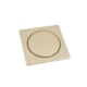 Grelha Quadrada De Pressão Inox 304 Dourado Matte Bl 10x10 - c638e150-8db5-4ade-8377-898a6690624b