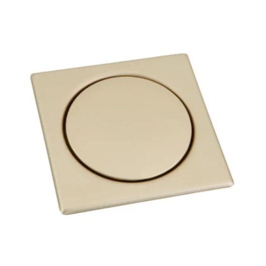 Grelha Quadrada De Pressão Inox 304 Dourado Matte Bl 15x15 - Imagem principal - c1e9e2a2-97a2-47dd-8fae-85dc95230137