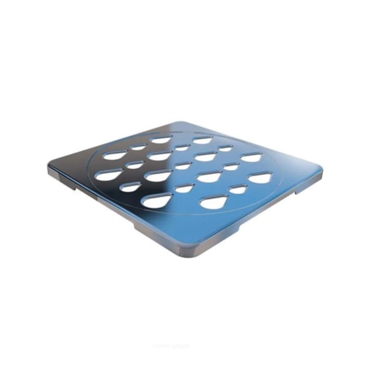 Grelha Quadrada Novii Polida Linear Acessórios 10cm - Imagem principal - 5bcc6459-4688-46fa-9cd7-90dfb6c31210