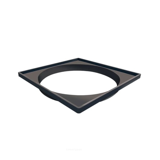 Grelha Quadrada Novii Polida Linear Acessórios 15cm - Imagem principal - 274e97b7-c849-4288-8108-628b2cf3b4eb