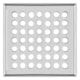 Grelha Quadrada sem Fecho e com Caixilho Cromado Fani 9,42cm - 752be6a6-d7c5-48a0-b2ac-3ff49004e6e5