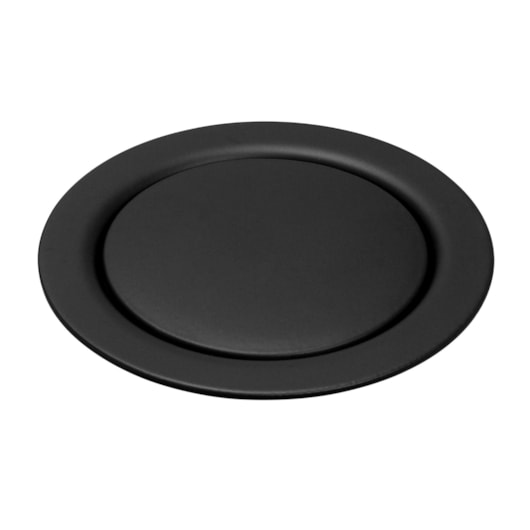 Grelha Redonda com fecho de Pressão Inox Preto Matt Meber - Imagem principal - 9816ed26-5cda-471f-8d64-ac17eeec1411