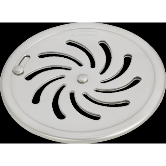 Grelha Redonda Vórtice Abre/fecha 15cm Inox Amanco - Imagem principal - 2ecf5f65-e949-4daa-a18a-423058788a7a