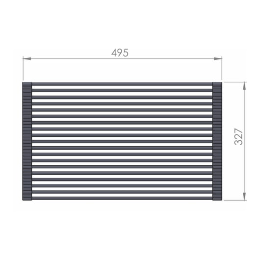 Grid Drainer Grade Escorredora GhelPlus 495X327Mm - Imagem principal - 119c213e-d1b0-49c0-b35d-04f4ac0d36a2