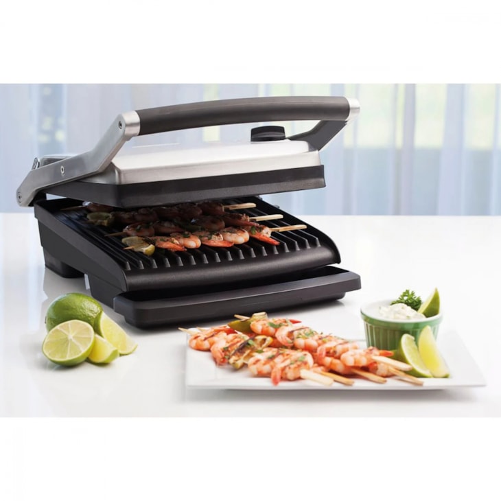 Grill Elétrico Breville Adjusta 220V Inox Tramontina