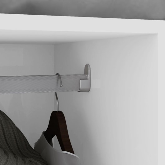 Guarda Roupa 2 Gavetas 4 Portas Alonzo Branco Lopas - Imagem principal - ac80079d-fef7-4e86-a203-268dd01ec95e