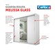 Guarda Roupa Melissa Glass 3 Portas Com Espelho Branco Carioca Móveis - 090a7372-2bff-4b12-bd4b-943c03aca522