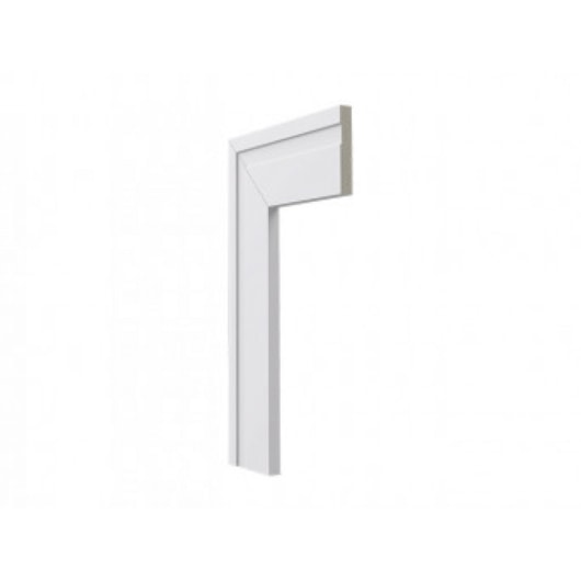 Guarnição Branca De Poliestireno Com Friso Lev52 Santa Luzia 50x2400mm - Imagem principal - c4bbbd34-0cbc-45ea-8e4c-6f8109972687