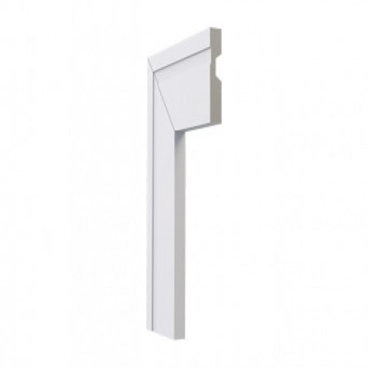 Guarnição Branca De Poliestireno Com Friso Lev72 Santa Luzia 70x2400mm - Imagem principal - ca3a856a-c356-46ff-a6a4-a82d6f5ceab3