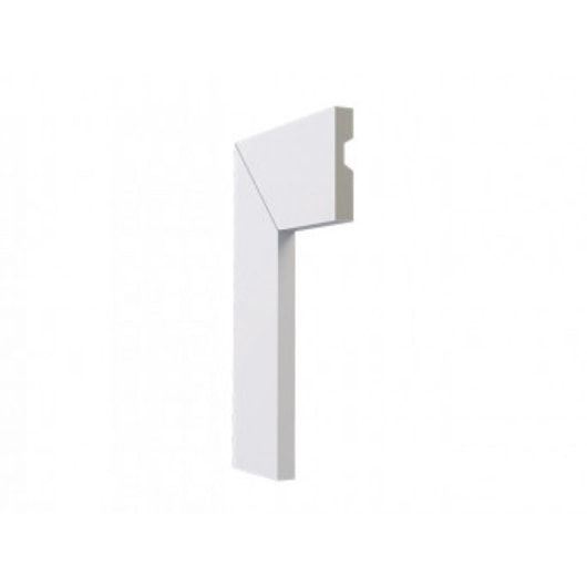 Guarnição Branca Lisa De Poliestireno Lev71 Santa Luzia 70x2400mm - Imagem principal - f70d9ca0-8f16-4aee-ac27-cac0aed8b361