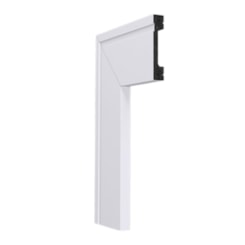 Guarnição Santa Luzia B74 Branco Frisado