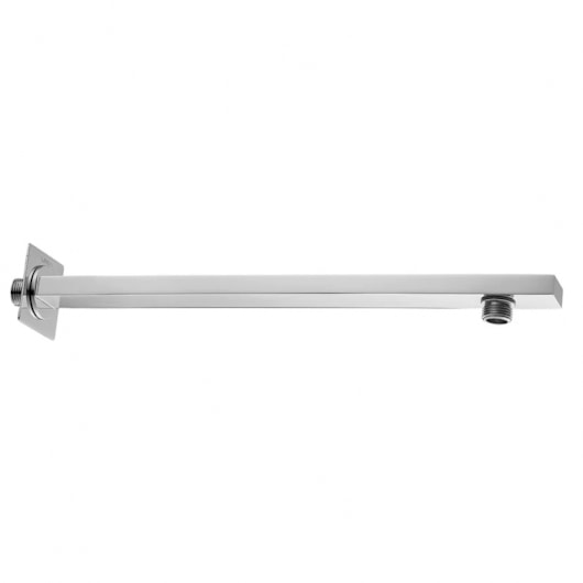 Haste de Parede Quadrada Cromado Lexxa 40cm - Imagem principal - c2526f1c-4317-4e45-8e8e-e0a1d1b9f5c3