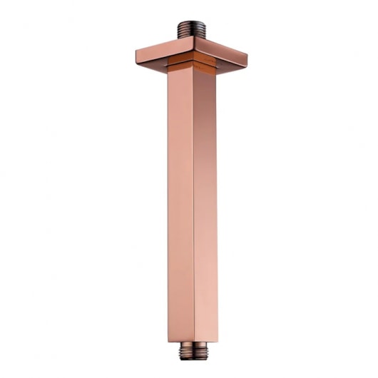 Haste de Teto Rose Gold Lexxa 20cm - Imagem principal - 9064ffee-a1a0-4db3-b6f3-c4c6982d0976