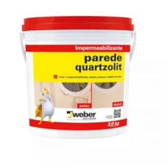 Impermeabilizante Para Parede 3,6l Quartzolit Impermeabilizante Para Parede 3,6l Quartzolit