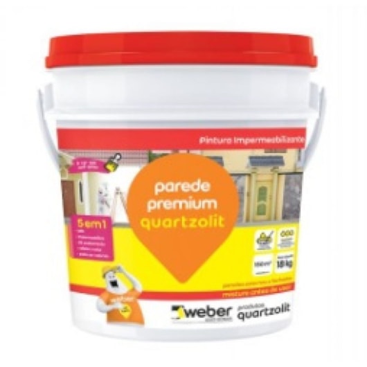 Impermeabilizante Para Parede Premium 18kg Bege Quartzolit - Imagem principal - 3d8d9e14-f049-4fcc-a3a5-eeeb7189f57a