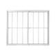 Janela De Correr Alumínio 2 Folhas Grade Vidro Liso Branco MGM 120x150cm - 7747e878-f75f-4219-ac83-160925d7f735