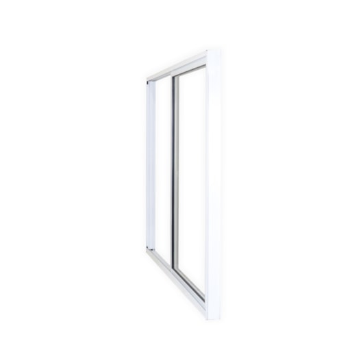 Janela De Correr Soft 2 Folhas Móveis Vidro Liso Embalagem Plástica Branco MGM 100x120cm - Imagem principal - b4f56df1-c04d-4101-b6bc-43b95795d7cc