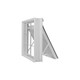 Janela Máximo Ar 1 Seção Grade Quadriculada Vidro Liso Branco MGM  50x50 cm - c9f399fd-4871-4774-a413-ca829db32ff9