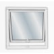 Janela Máximo Ar Soft Em Alumínio Vidro Liso Branco MGM 60x60cm - 174f1973-1751-47df-ba44-4cbb88863046