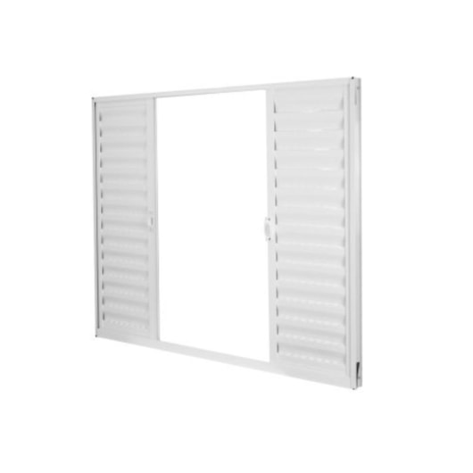 Janela Veneziana 4 Folhas Alumínio Soft Plus Branco MGM 100x150cm - Imagem principal - 49b9e8b3-4cff-4b6b-a1cf-10afdf0c8221