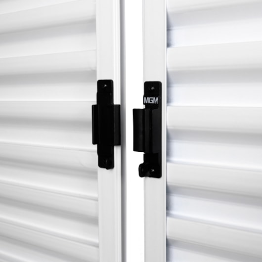 Janela Veneziana 4 Folhas Branco MGM  100x120cm - Imagem principal - ca0a8507-2905-41af-97b7-7b5419d859d4