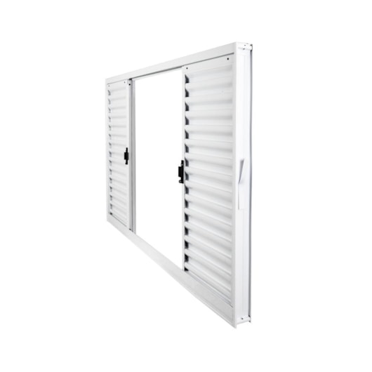 Janela Veneziana 4 Folhas Branco MGM  100x120cm - Imagem principal - eb2d1a43-4aba-404d-b63d-35b68fc1d751