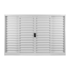 Janela Veneziana 4 Folhas Branco MGM  100x120cm