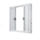 Janela Veneziana 6 Folhas Sem Vidro Aço Minas Sul Branco MGM 120x200x12cm - ef7802ad-90c4-4a34-937e-ec62b44a789e
