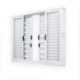 Janela Veneziana Ecoflex 3 Folhas Vidro Em Aço Minas Sul Branco MGM 120x150xcm - 19aca5ea-67b9-4ea9-baec-1770d0c3cdba