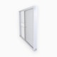 Janela Veneziana Soft Plus 3 Folhas Vidro Liso Com Grade Em Alumínio Branco MGM 100x100 - 18651450-0395-40ec-b00e-d7b112358e20