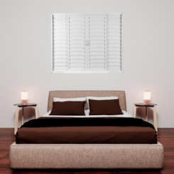 Janela Veneziana Soft Plus 4 Folhas Branco MGM 100x100cm