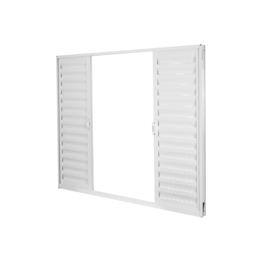 Janela Veneziana Soft Plus 4 Folhas Branco MGM 100x100cm - Imagem principal - 3ce8c7b3-8eff-4c3e-acf5-405f94ae29fa