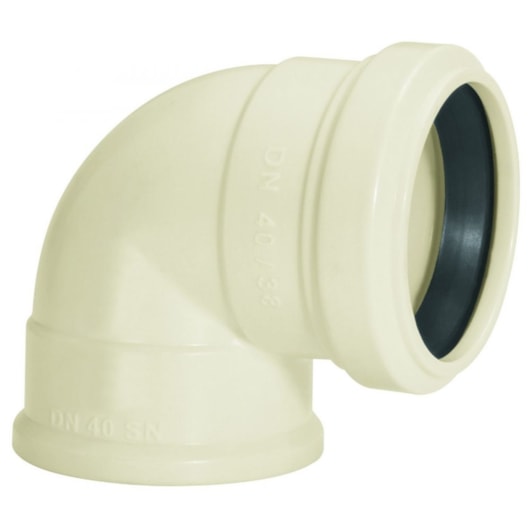 Joelho 90° Esgoto Com Anel De Borracha 40mm Amanco - Imagem principal - a022fda9-8d9f-4cbb-b0d6-cdcc3e8bb806