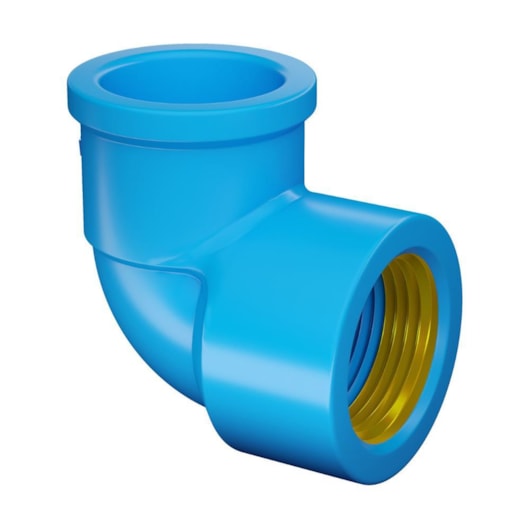 Joelho 90° Soldável Com Bucha De Latão Fortlev 25x1/2 - Imagem principal - 739196b8-ea85-4073-82c1-ce3ae0d06b05